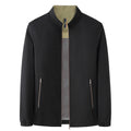 Mens Stand Collar Jacket | Casual Spring Autumn Coat UK