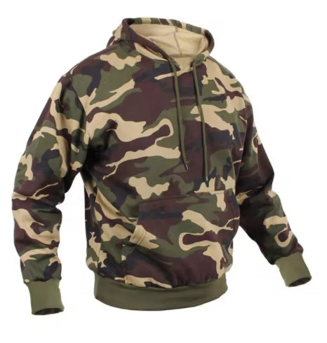 Men’s Camo Hoodie Pullover | Casual Streetwear Hoodie