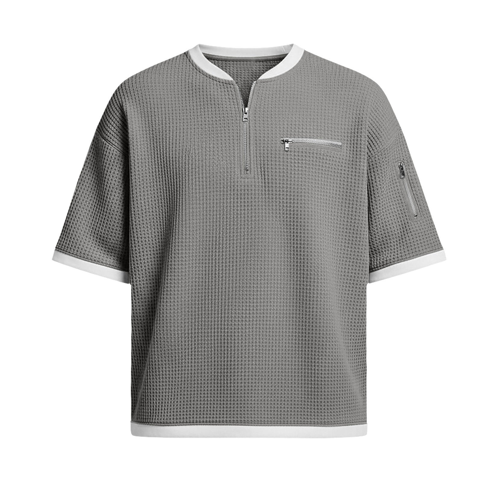 Men's Short-sleeve Polo Shirt Casual And Loose-fitting T-shirt