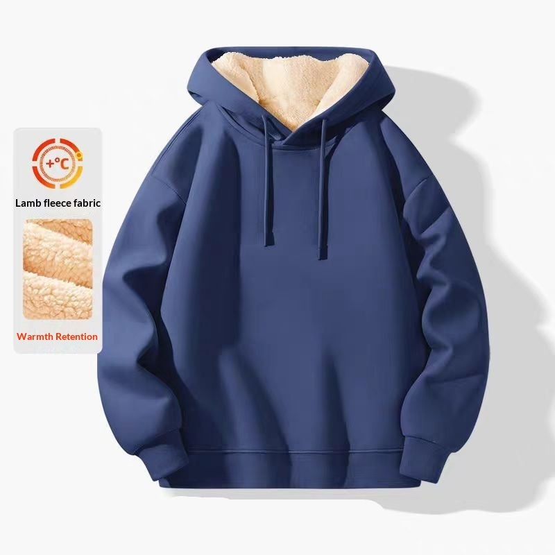 Mens Fleece Lined Hoodie | Warm Winter Hoodie