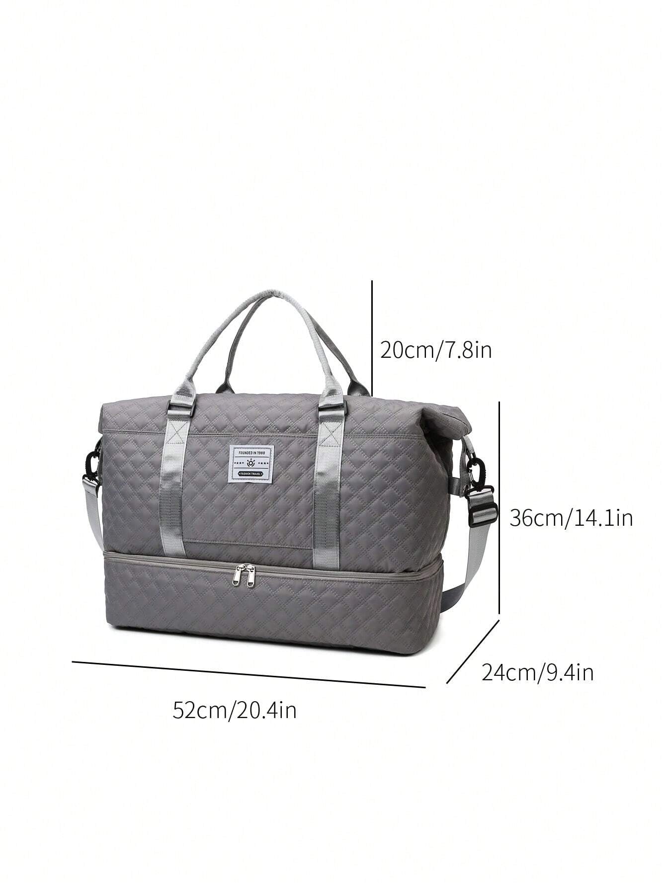 2PCS Large Capacity Travel Duffel Bag, Wet and Dry Separation Fitness Bag, Weekend Overnight Shoulder Bag, Hospital Necessary Mommy Bag, Travel Bag, Holiday Bag, Weekend Bag, Overnight Bag, with a Pull Bar Bag, with Shoe Storage, Boarding Bag, Cosmetics Storage Bag for Suitcase Gym Bag Duffle Bag for Luggage Carry on Bag College Bag Luggage Bags Weekender Bag Hospital Bag Winter