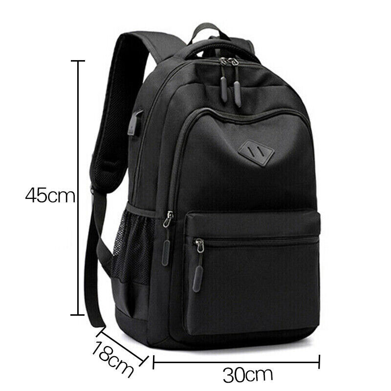 Large Laptop Backpack with USB Port | Water-Resistant Travel Rucksack