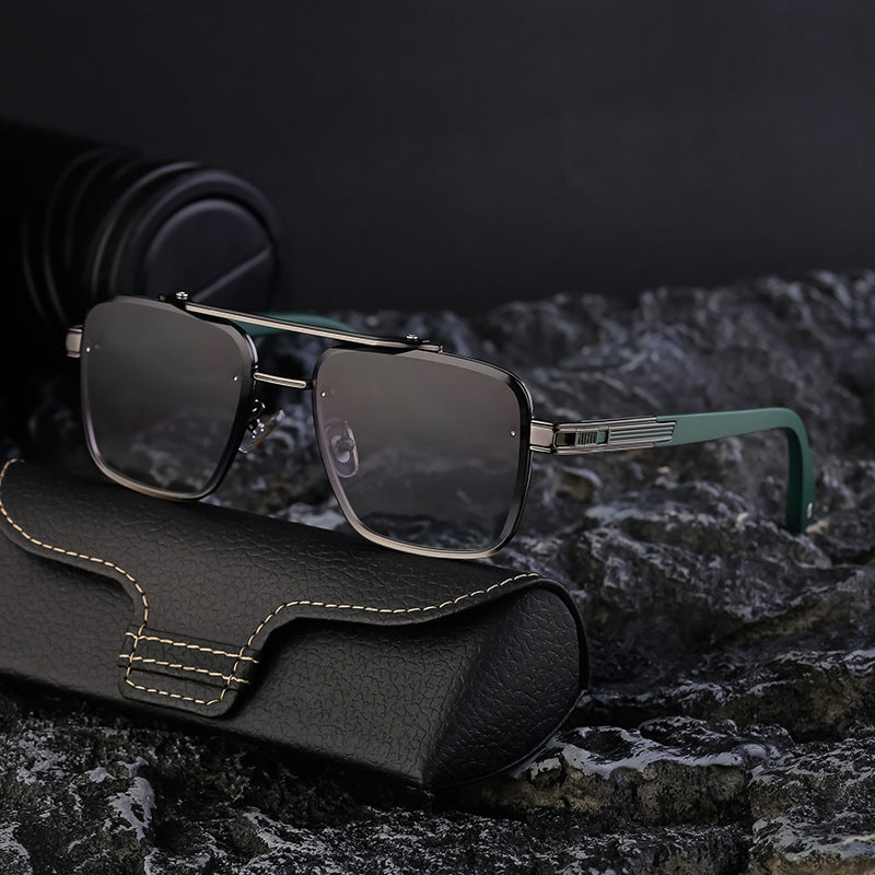 Men’s Square Sunglasses | UV400 Designer Look