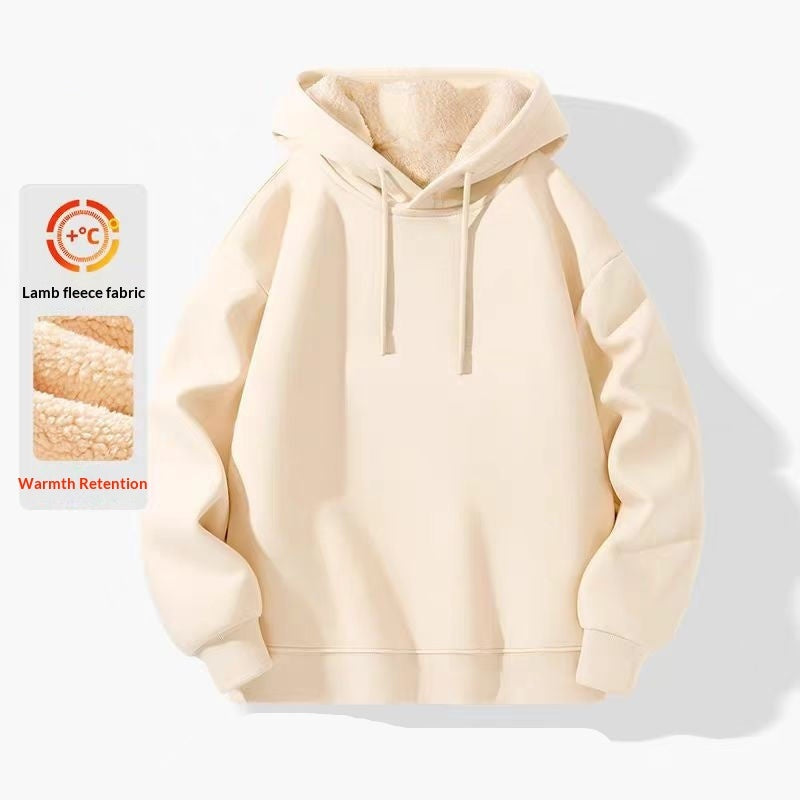 Mens Fleece Lined Hoodie | Warm Winter Hoodie