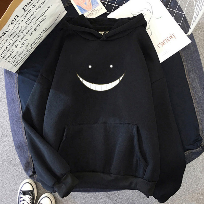 😈 Anime Assassination Hoodie – Korosensei Smile Sweatshirt