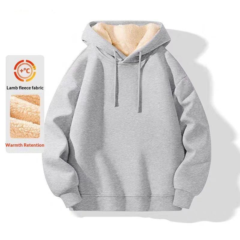 Mens Fleece Lined Hoodie | Warm Winter Hoodie