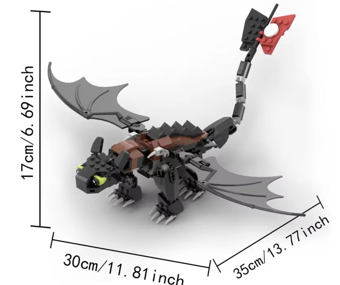 Dragon Figure Bricks Construction Toys