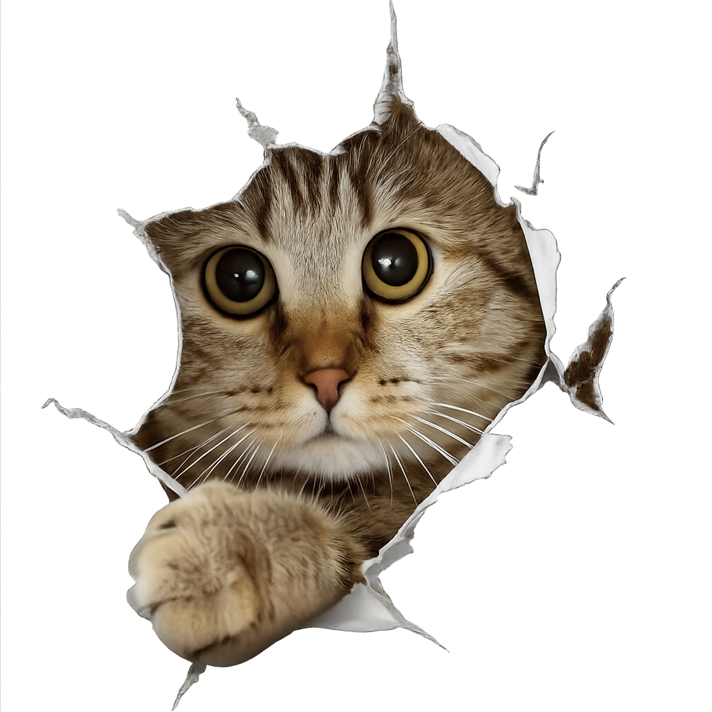 Curious Kitty Pop-Out Mug