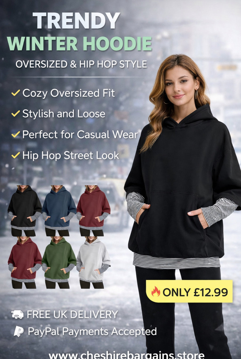 Trendy Winter Hoodie
