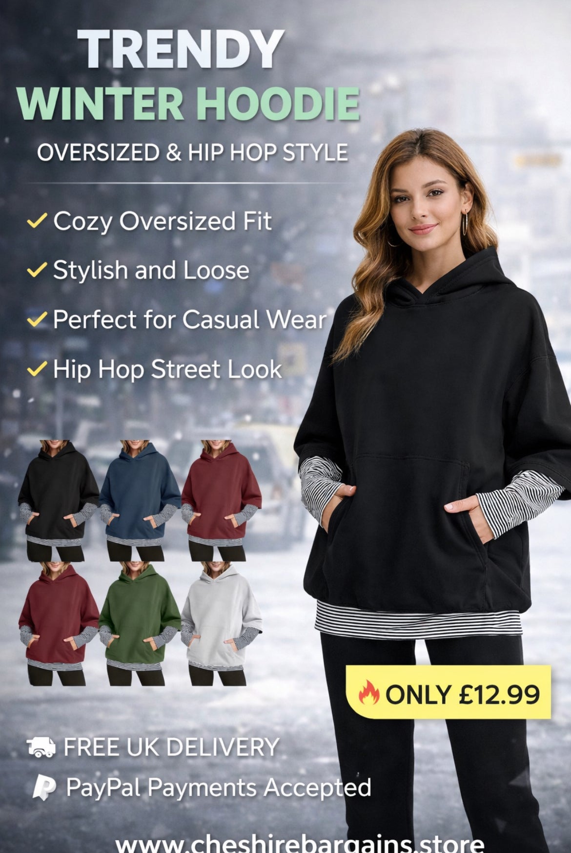 Trendy Winter Hoodie