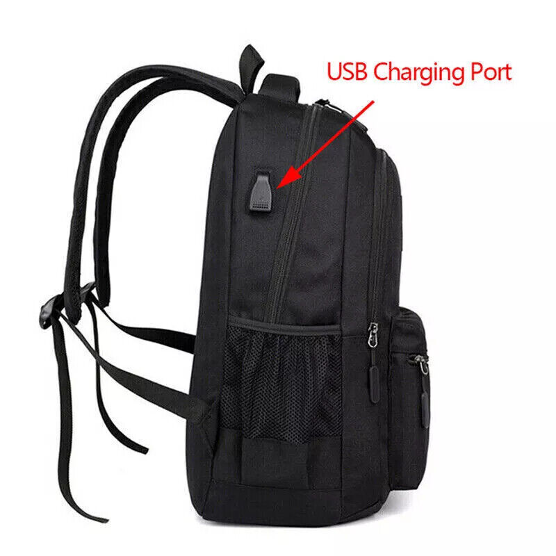 Large Laptop Backpack with USB Port | Water-Resistant Travel Rucksack