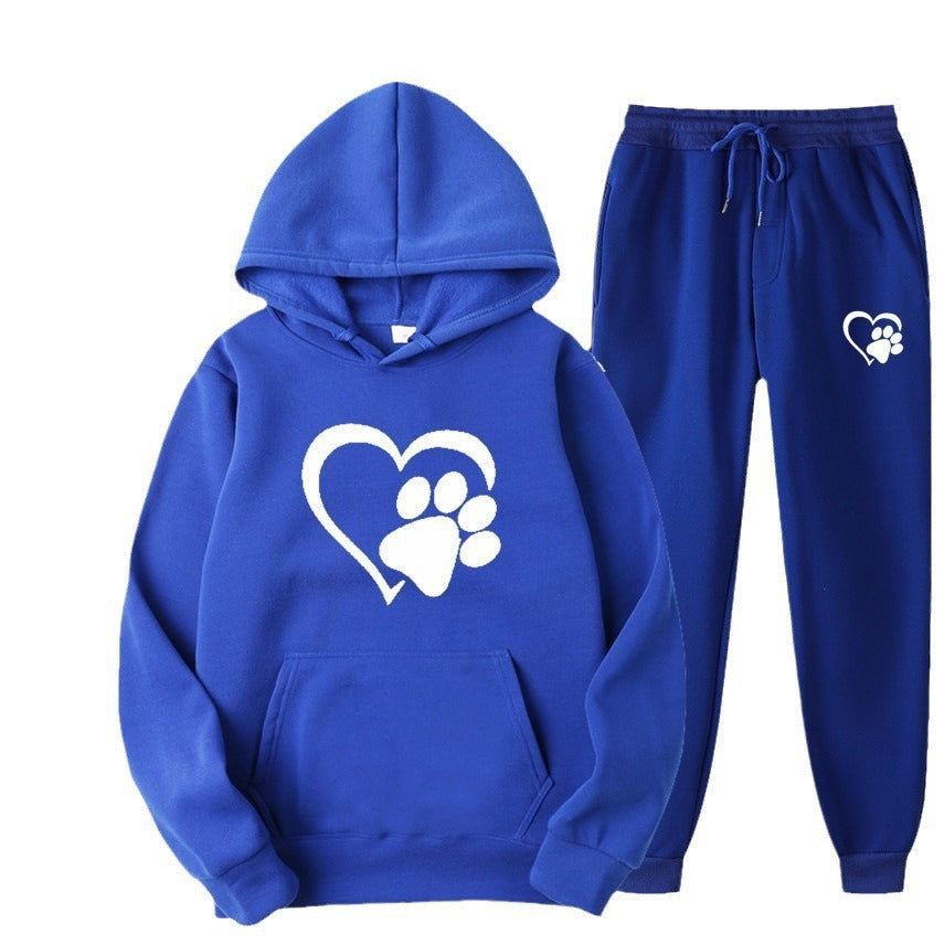 Mens And Womens Printed Hoodie Sets