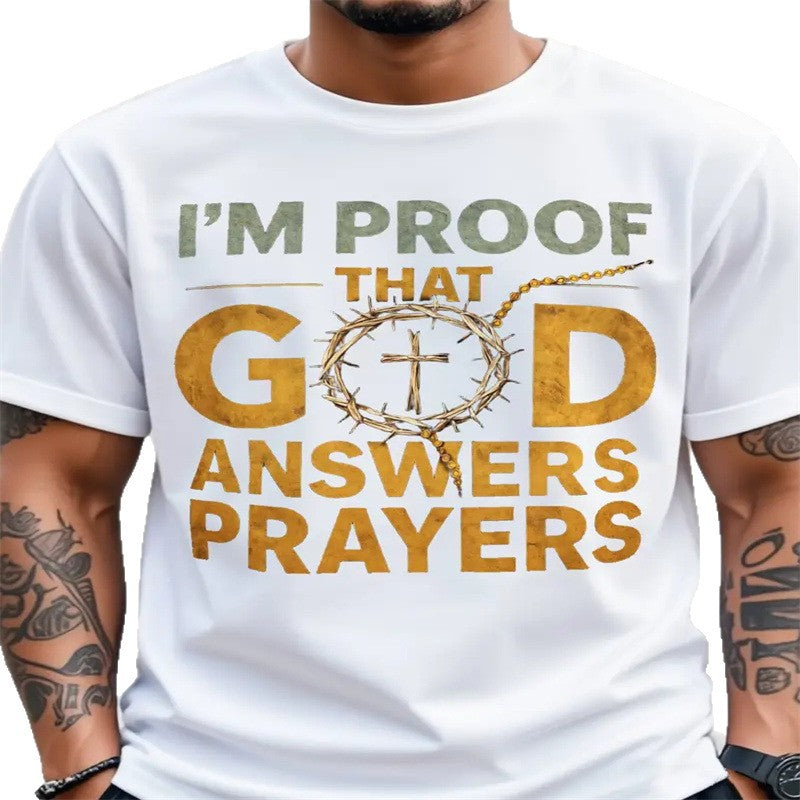 Christian Faith T-Shirt – Men’s Short Sleeve Tee UK