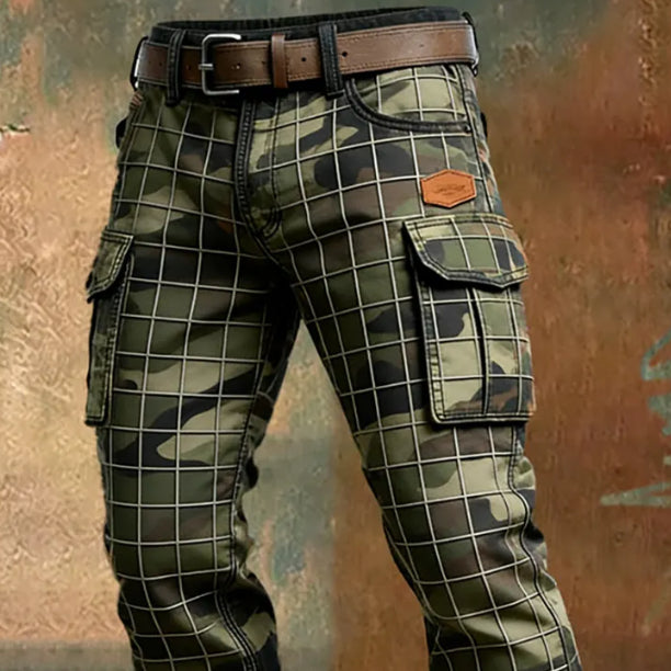 Men’s Vintage Cargo Trousers | Utility Workwear
