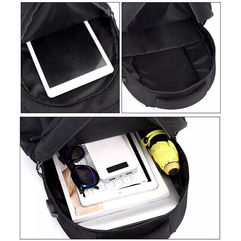 Large Laptop Backpack with USB Port | Water-Resistant Travel Rucksack