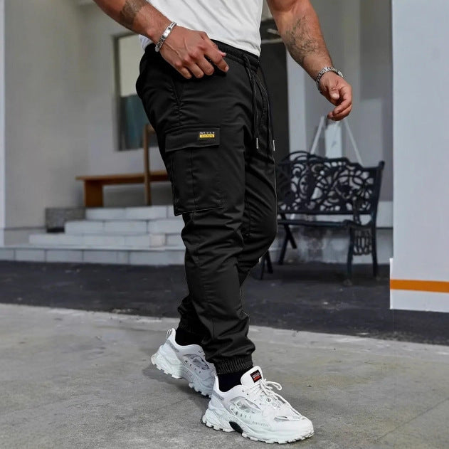 👖 Men’s Casual Outdoor Cargo Sweatpants