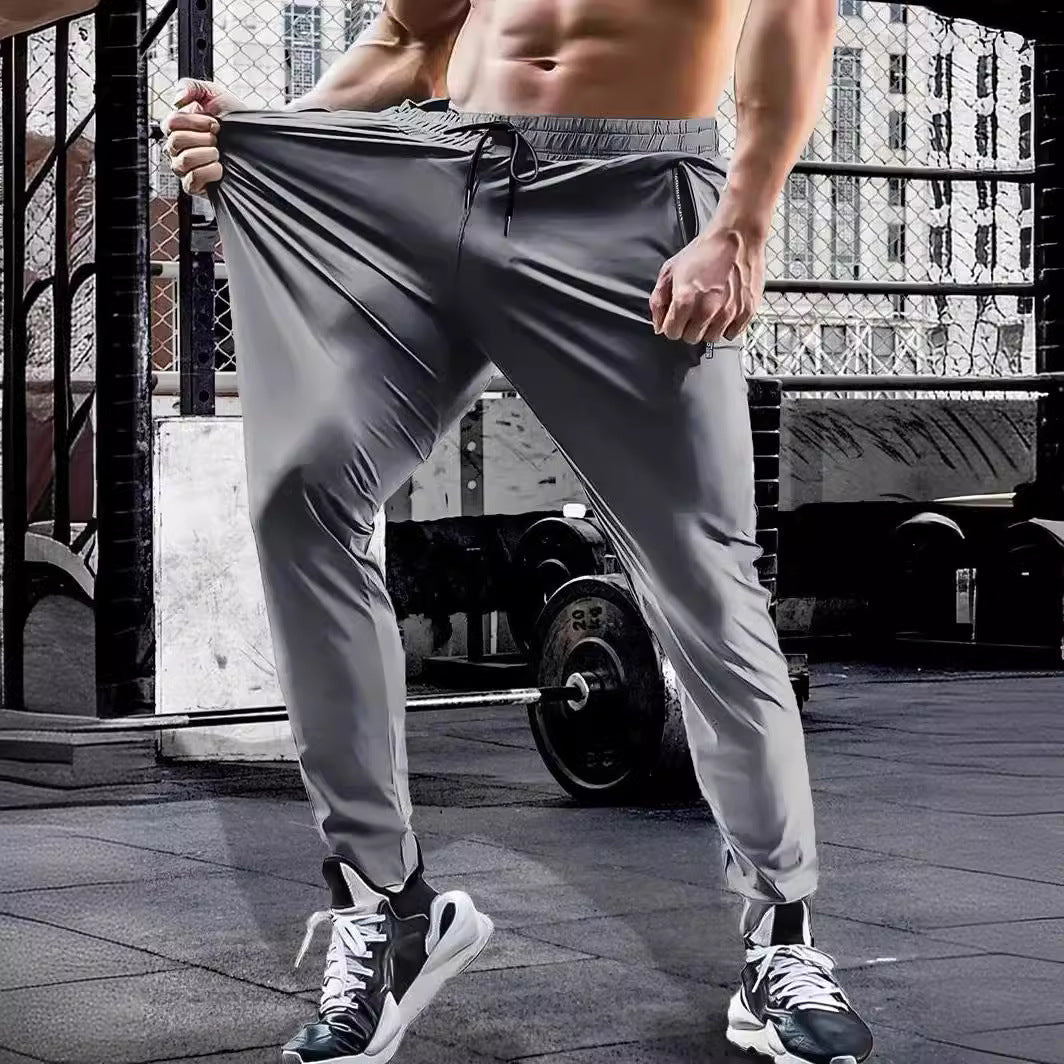Lightweight Breathable baggy Trousers Elastic Quick-drying Trousers