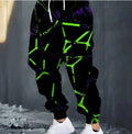 Digital Print Streetwear Hiphop Mens Casual Sweatpants