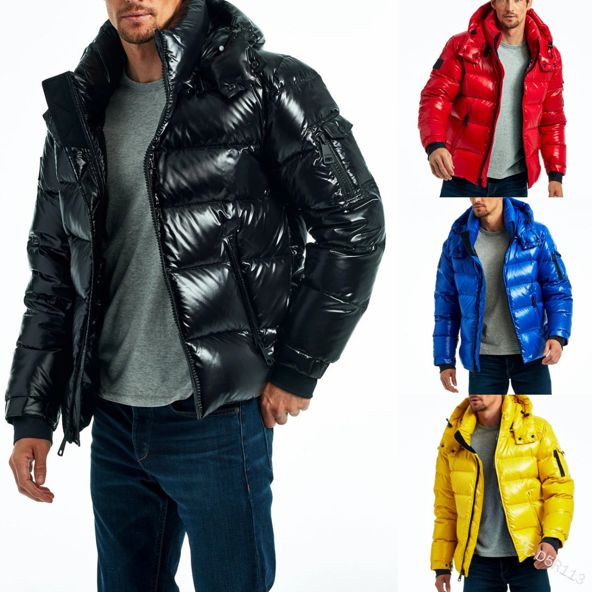 Classic All-matching Short Couple Warm Jacket