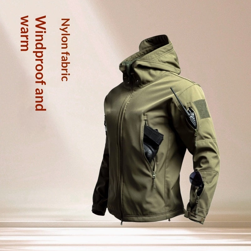 Men’s Sharkskin Softshell Jacket | Waterproof Outdoor Coat
