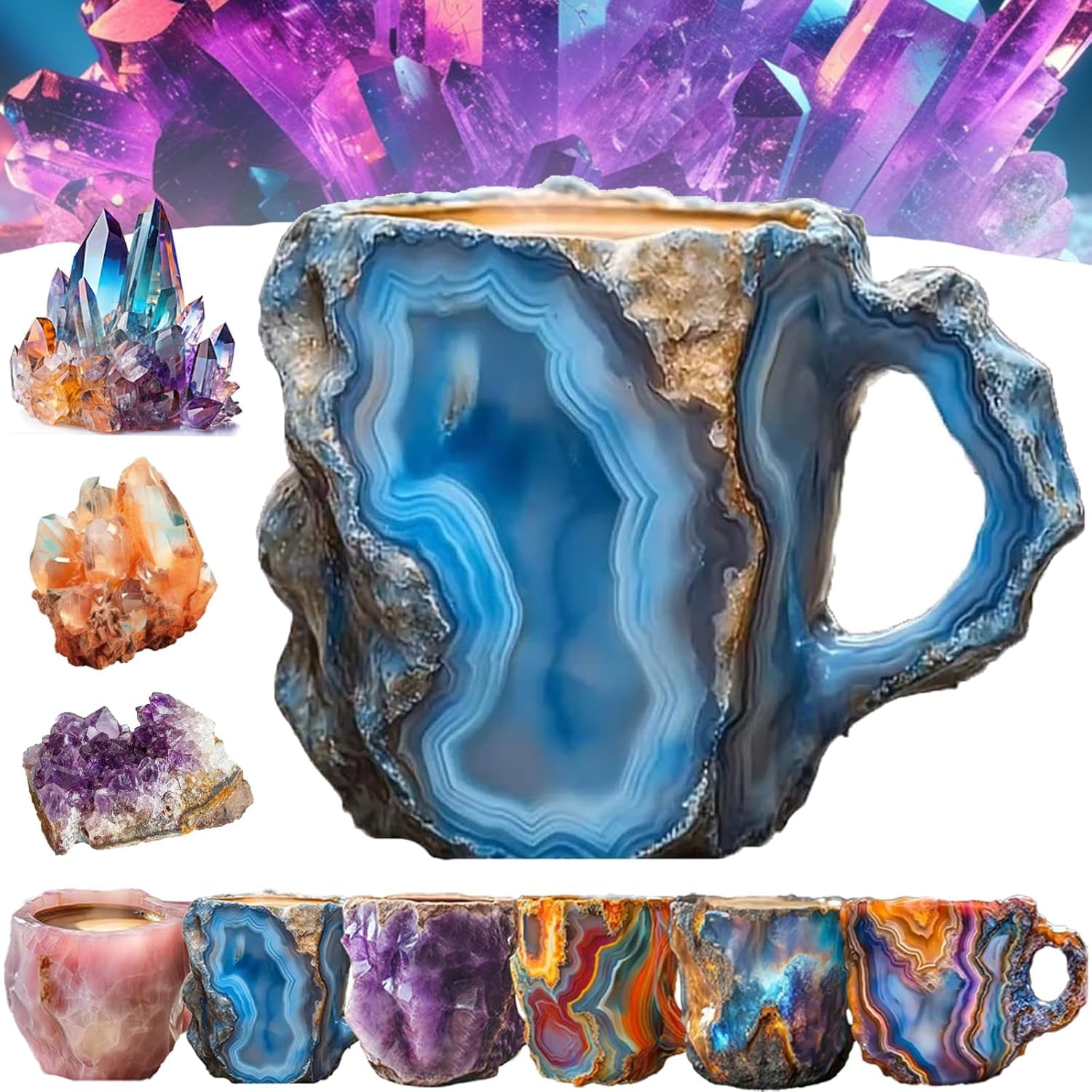 Mineral Crystal 3D Mug