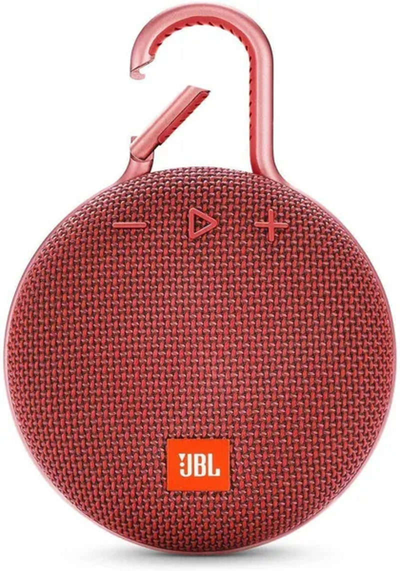 JBL Clip 3 Portable Waterproof Wireless Bluetooth Speaker - White