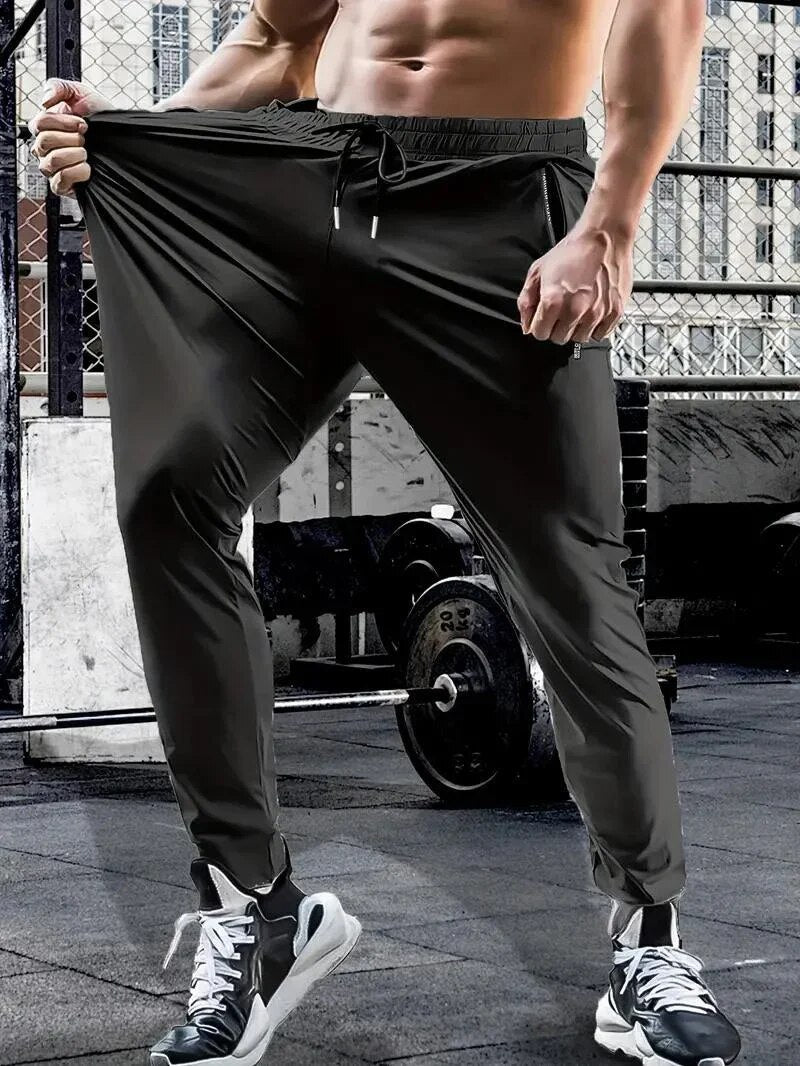Lightweight Breathable baggy Trousers Elastic Quick-drying Trousers