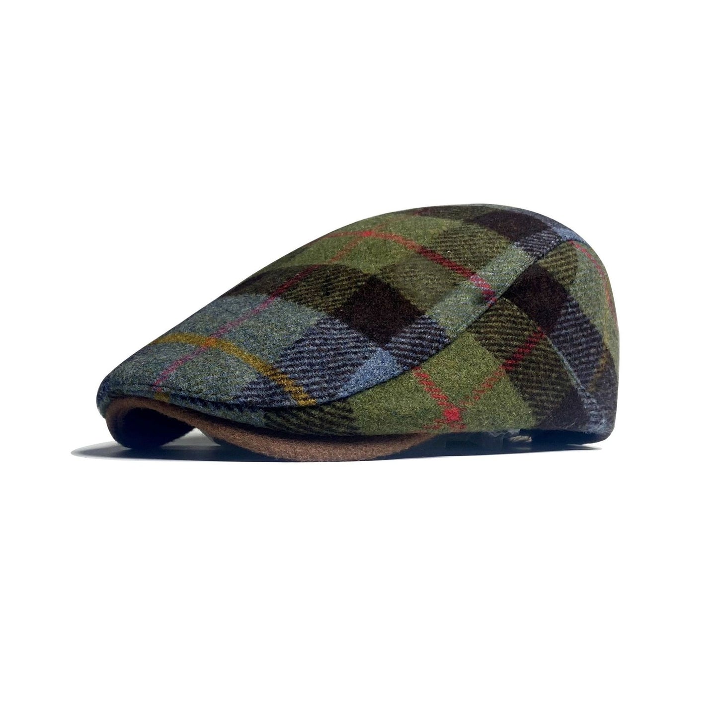 🧢 Men’s Retro Plaid Flat Cap