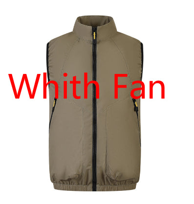 New Summer Fan-cooled Outdoor Clothing