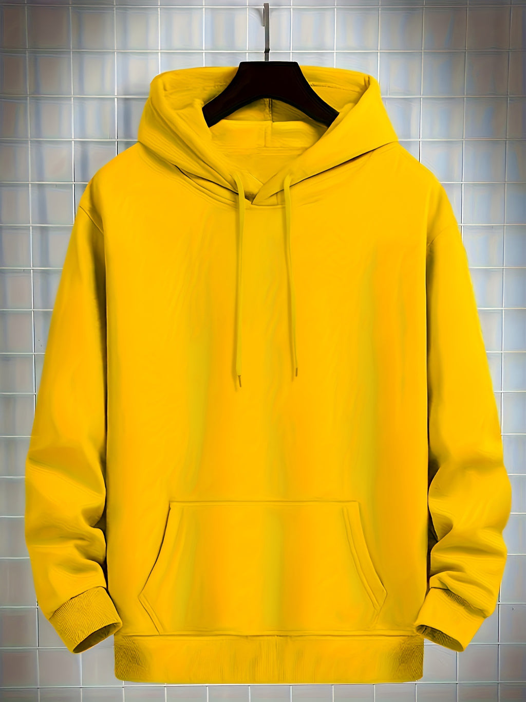 Men's Heavyweight Hoodie Kangaroo Pocket Sweatshirt