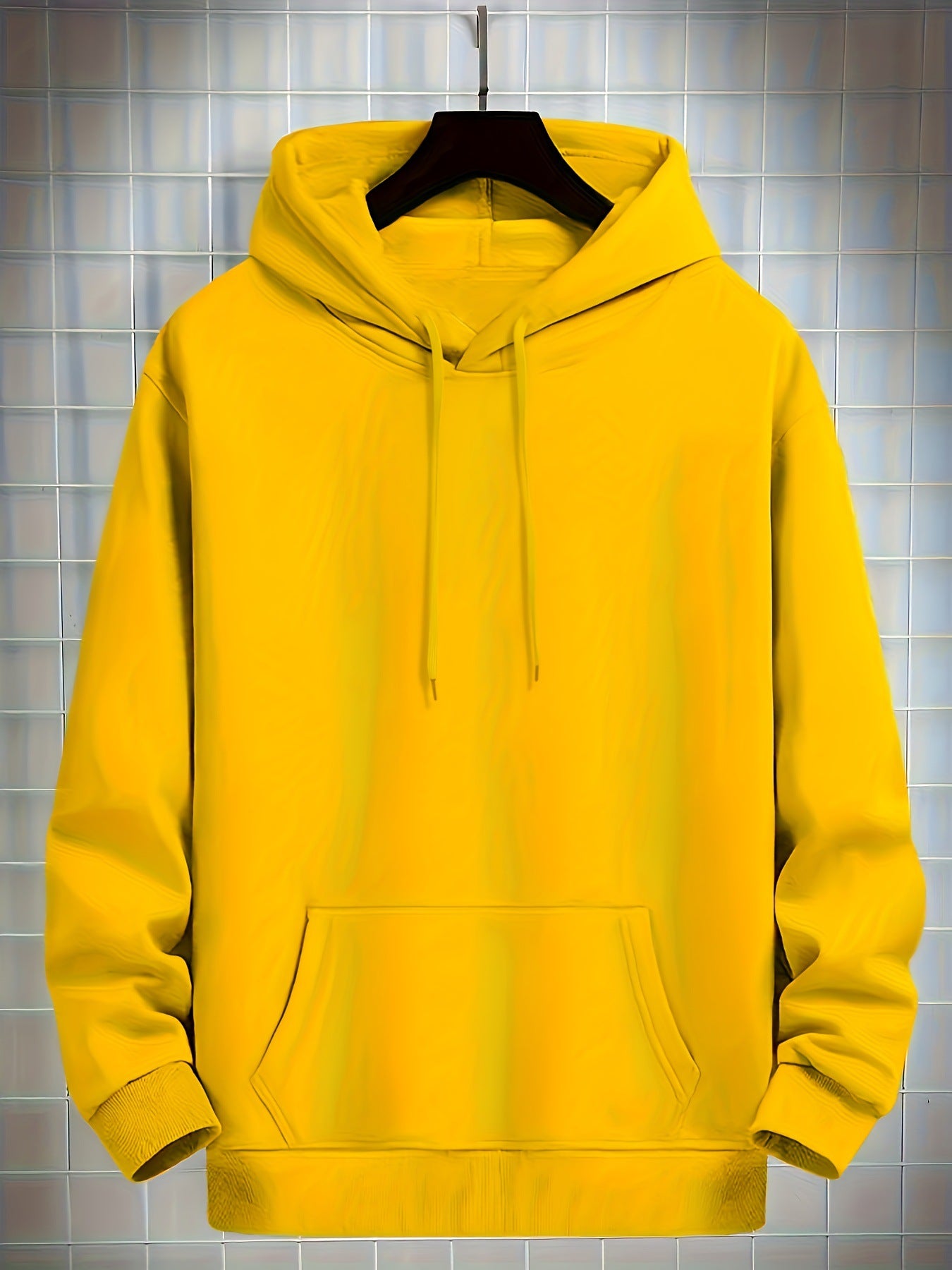 Men's Heavyweight Hoodie Kangaroo Pocket Sweatshirt