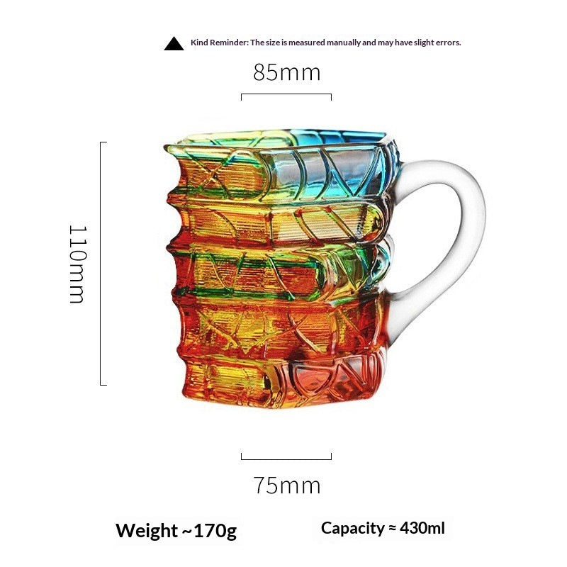 Book-Shaped Glass Mug– Heatproof