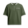 Men's Short-sleeve Polo Shirt Casual And Loose-fitting T-shirt