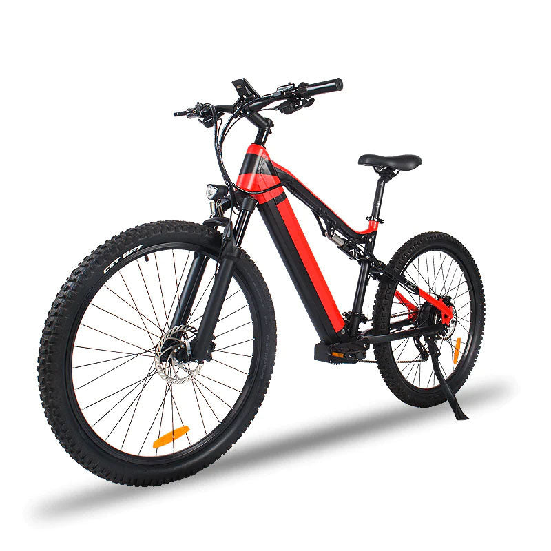 Red 500W Electric Ebike
