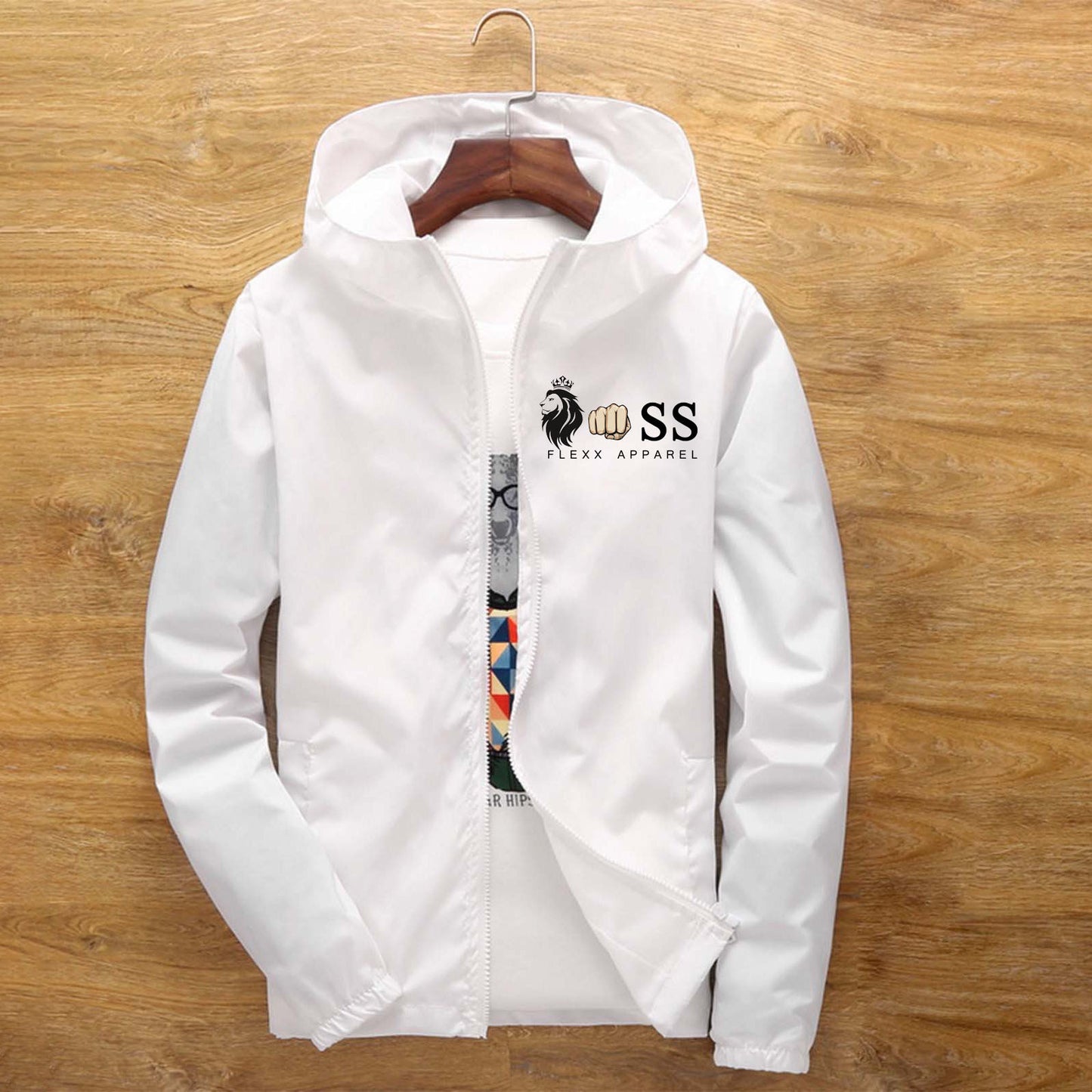 Mens Spring Fashion Loose Cardigan Zip-Up Jacket