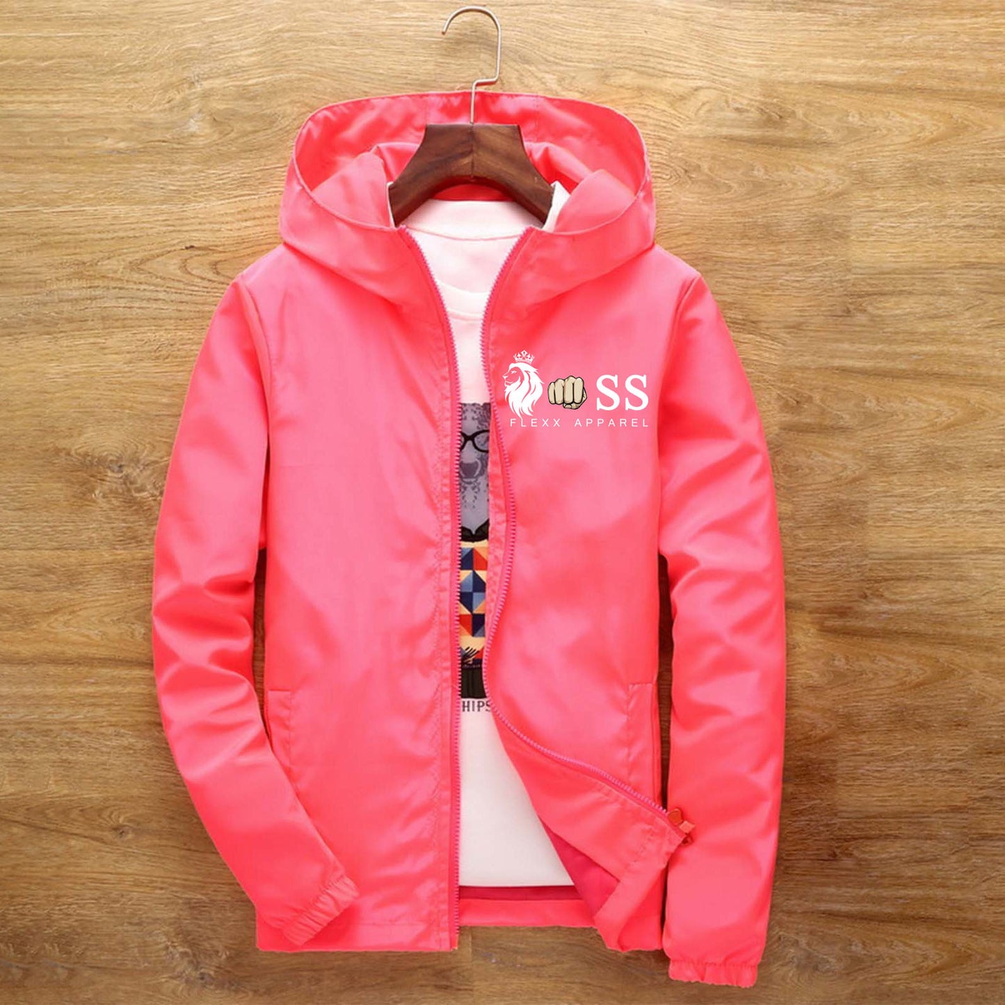 Mens Spring Fashion Loose Cardigan Zip-Up Jacket