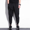 Stretchy Plus-Size Jogger With Drawstring Waist Mens Athletic Trousers