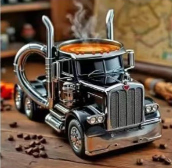 Trucker Coffee 3D Mug