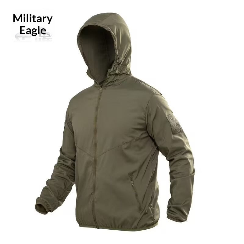 Quick Dry Camouflage Tactical Hooded Jacket UK | Unisex | Free Shipping