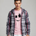Men's Camo Jacket & Pink Graphic T-Shirt 2-Piece Outfit Set