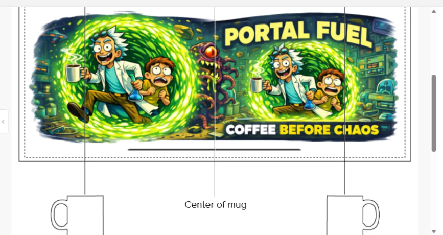 Multiverse Portal Fuel Mug