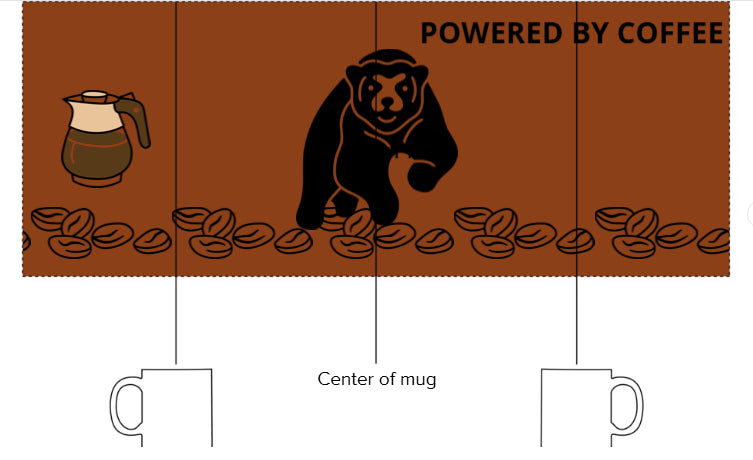 Powered by Coffee Gift Mug