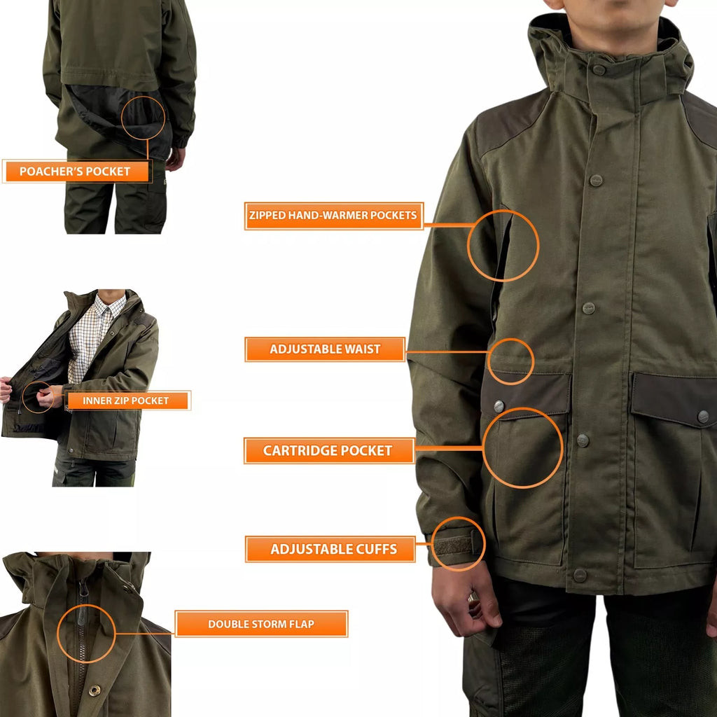 Kids Game Forrester Jacket & Trouser-0